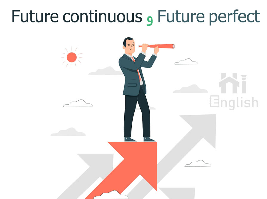 Future continuous و Future perfect