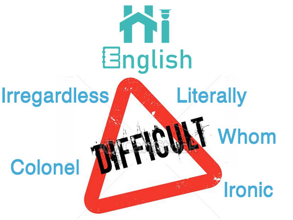 کلمه سخت در زبان انگلیسی